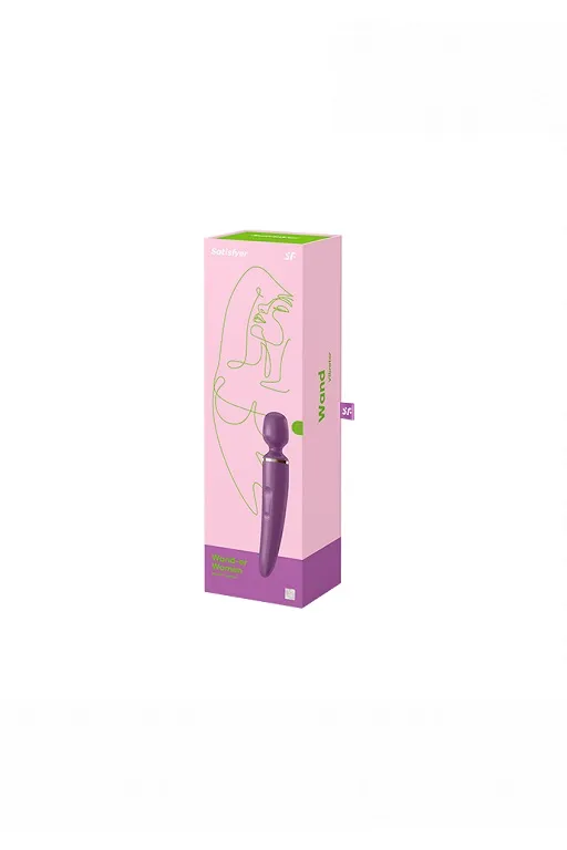 Универсальный вибромассажер Satisfyer Wand-er Woman (Purple/Gold)