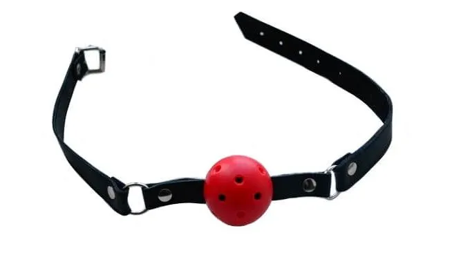 кляп-шарик подиум на кожаном ремешке в Симферополе