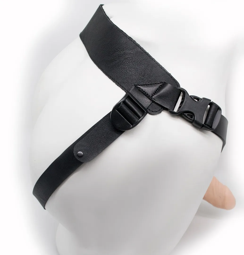 фаллоимитатор поясной пустотелый с бандажом 7414/3ru в Симферополе