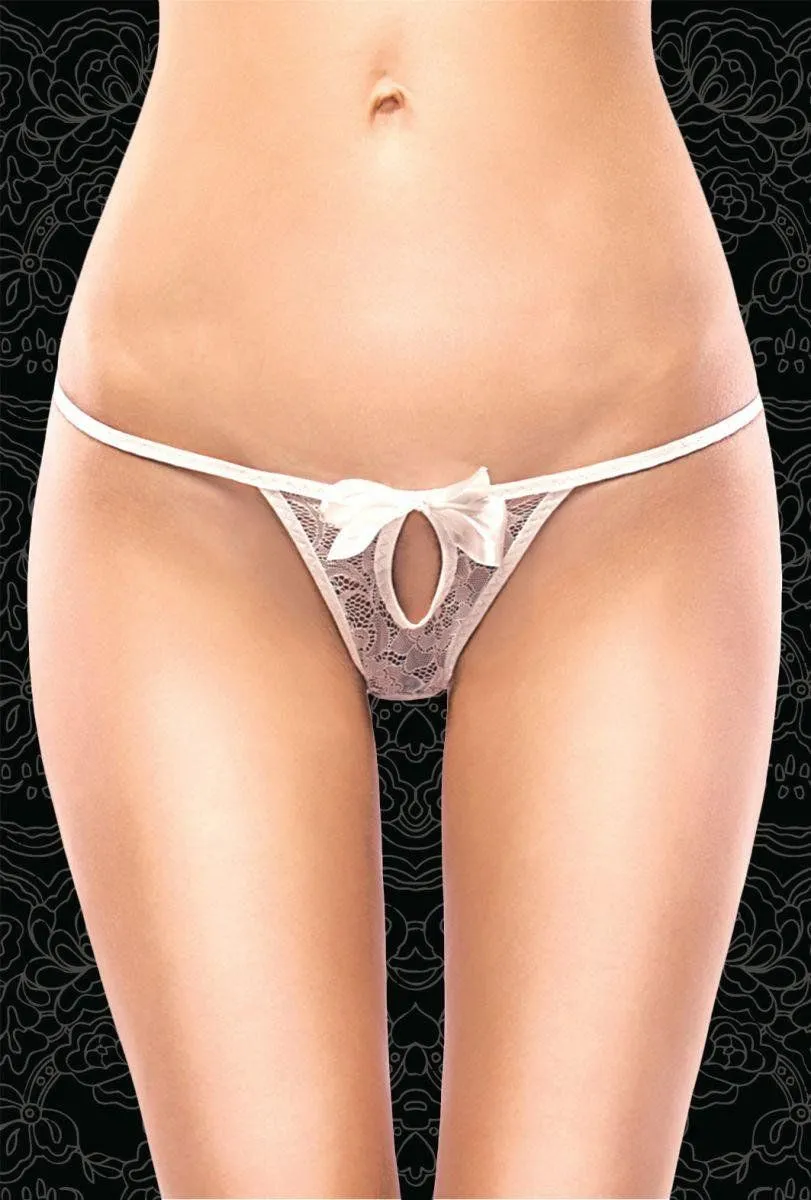 Эротическое стринги с вырезом flirton 2682 белые в Симферополе