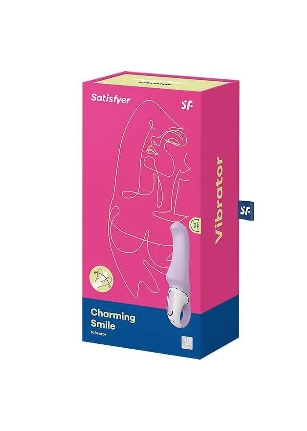 вибростимулятор satisfyer charming smile, фиолетовый в Симферополе
