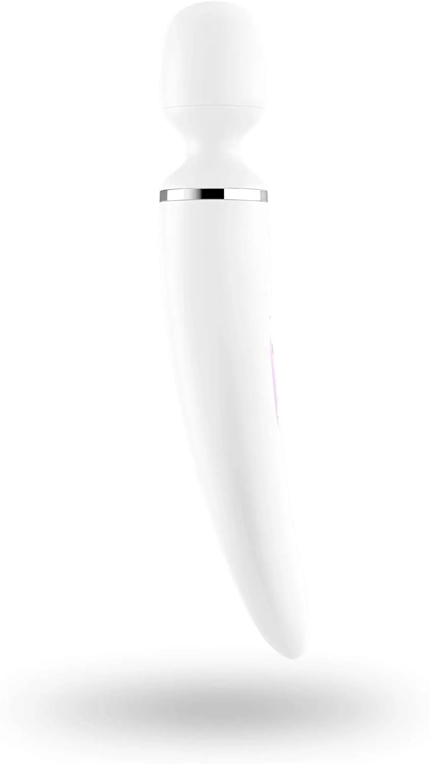 вибромассажер satisfyer wand-er woman (white/chrome) 001227sa в Симферополе