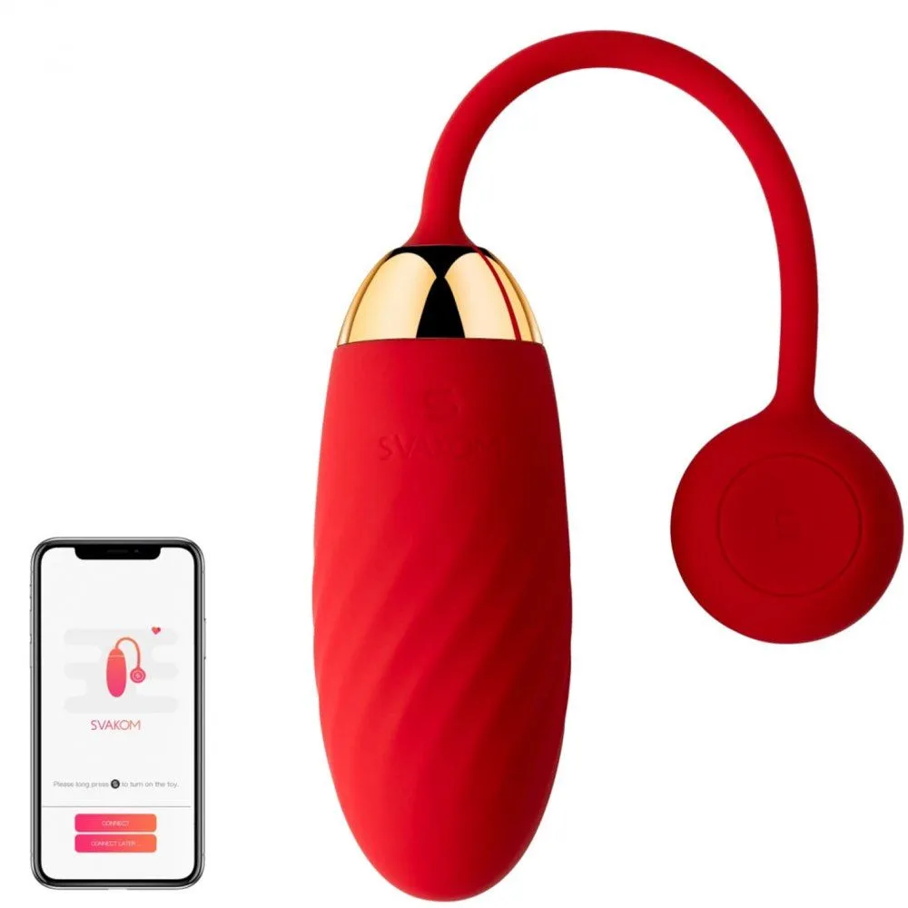 виброяйцо с приложением svakom ella, красное в Симферополе