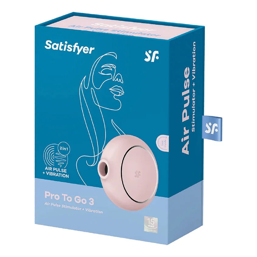 Вакуумный массажер SatisfyerPro To Go 3 rose 045146SA