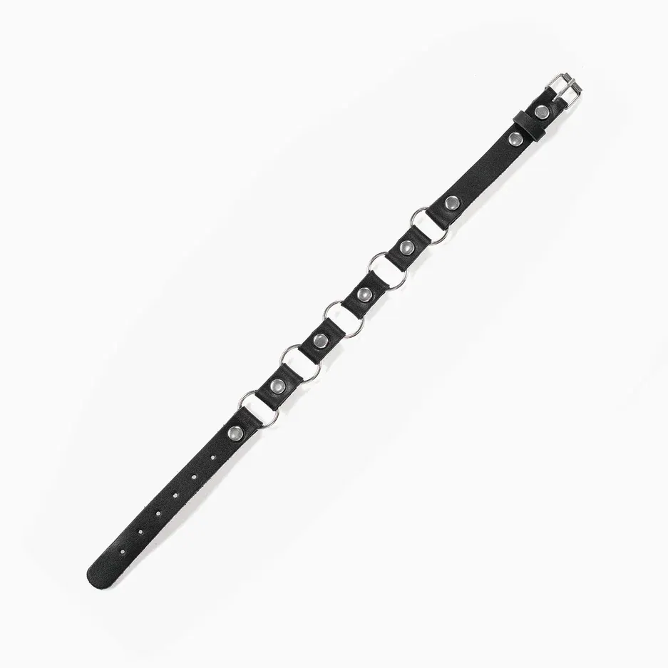 чокер pink rabbit кожаный с кольцами в Симферополе