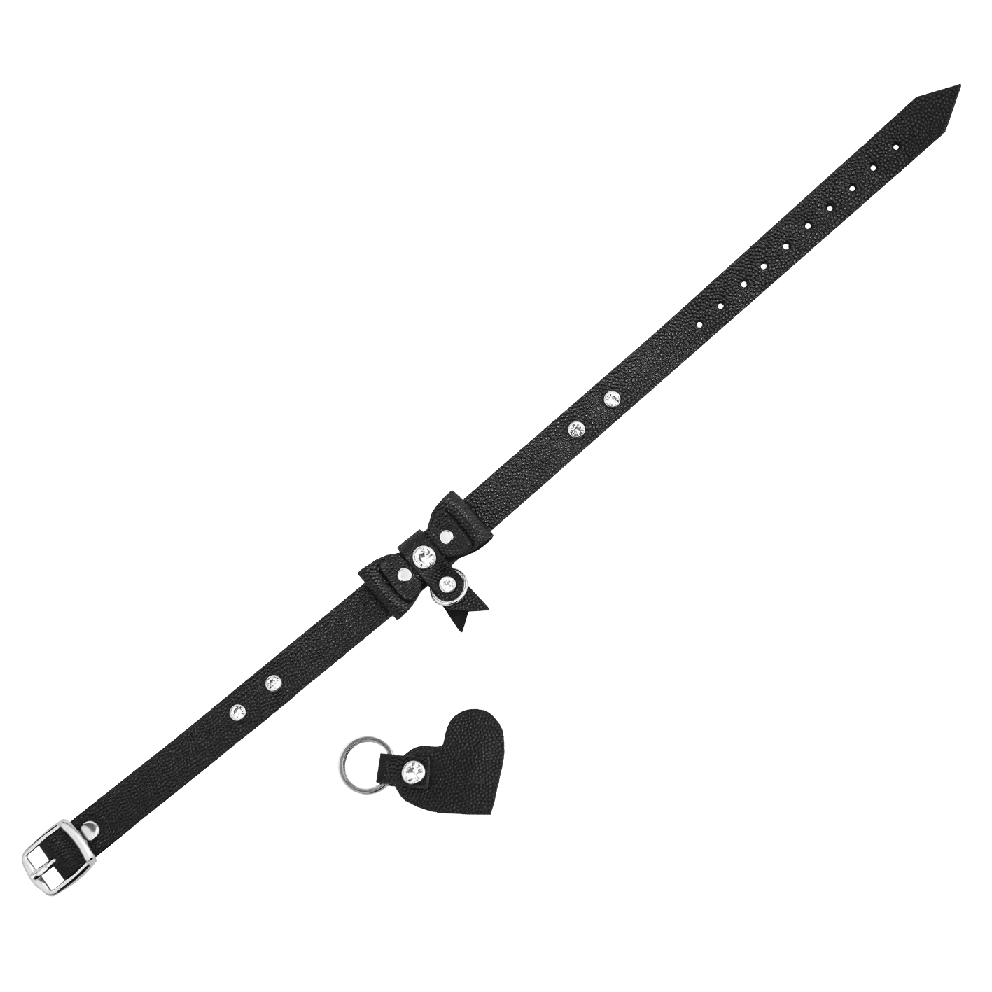 чокер бабочка со стразами, чёрный в Симферополе