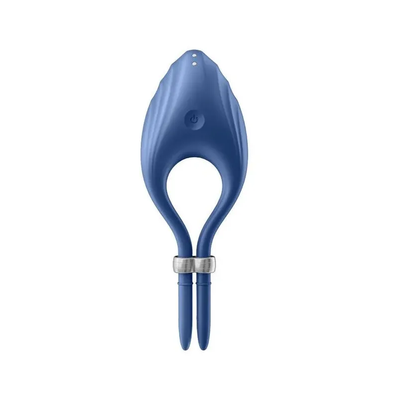 эрекционное кольцо (лассо) duelist с вибрацией (тёмно-синий) в Симферополе