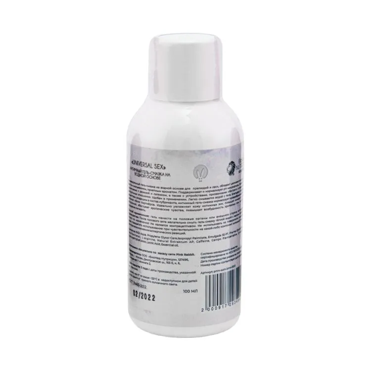 лубрикант pinkrabbit universal sex на водной основе, 100 мл в Симферополе