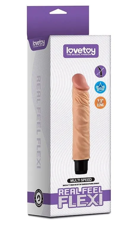 вибратор lovetoy real feel flexi 9.8 inch, телесный в Симферополе