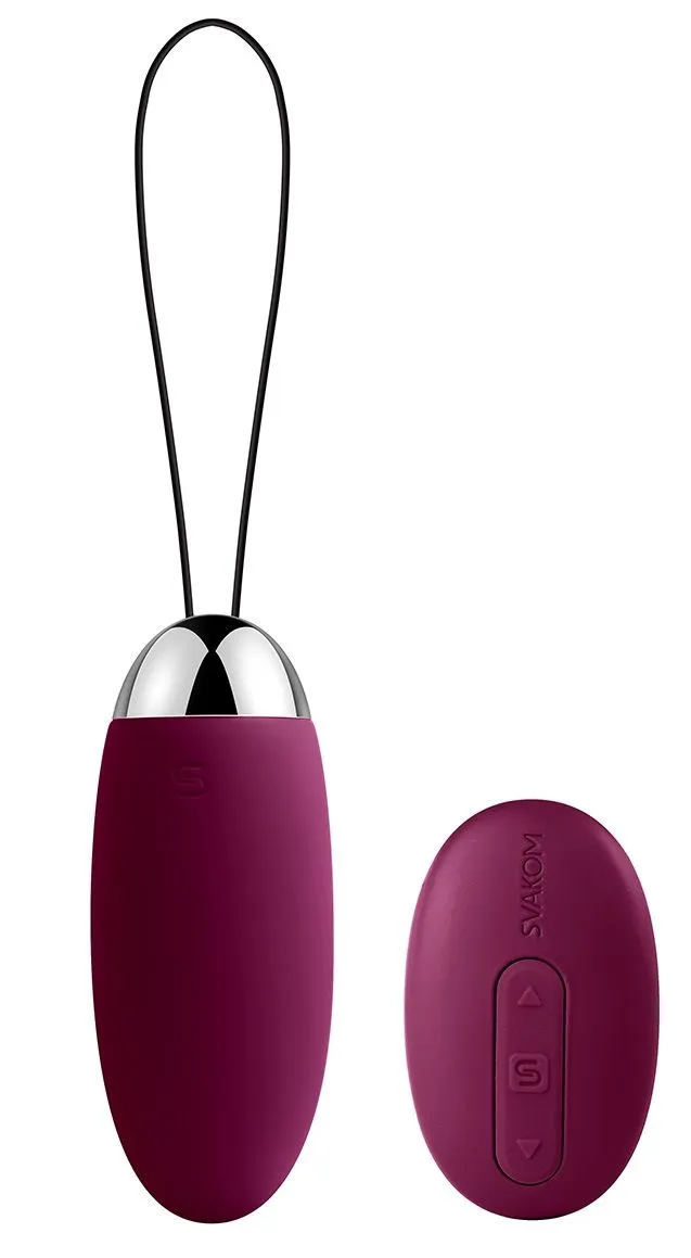 Виброяйцо на ДУ Svakom Elva, фиолетовое