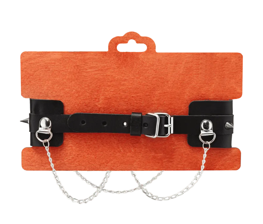 чокер pinkrabbit с шипами и с цепочкой в Симферополе