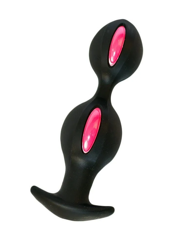 анальные шарики fun factory b balls, черно-малиновые в Симферополе