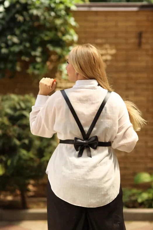 портупея с элегантным бантом plus size 300-40psars в Симферополе