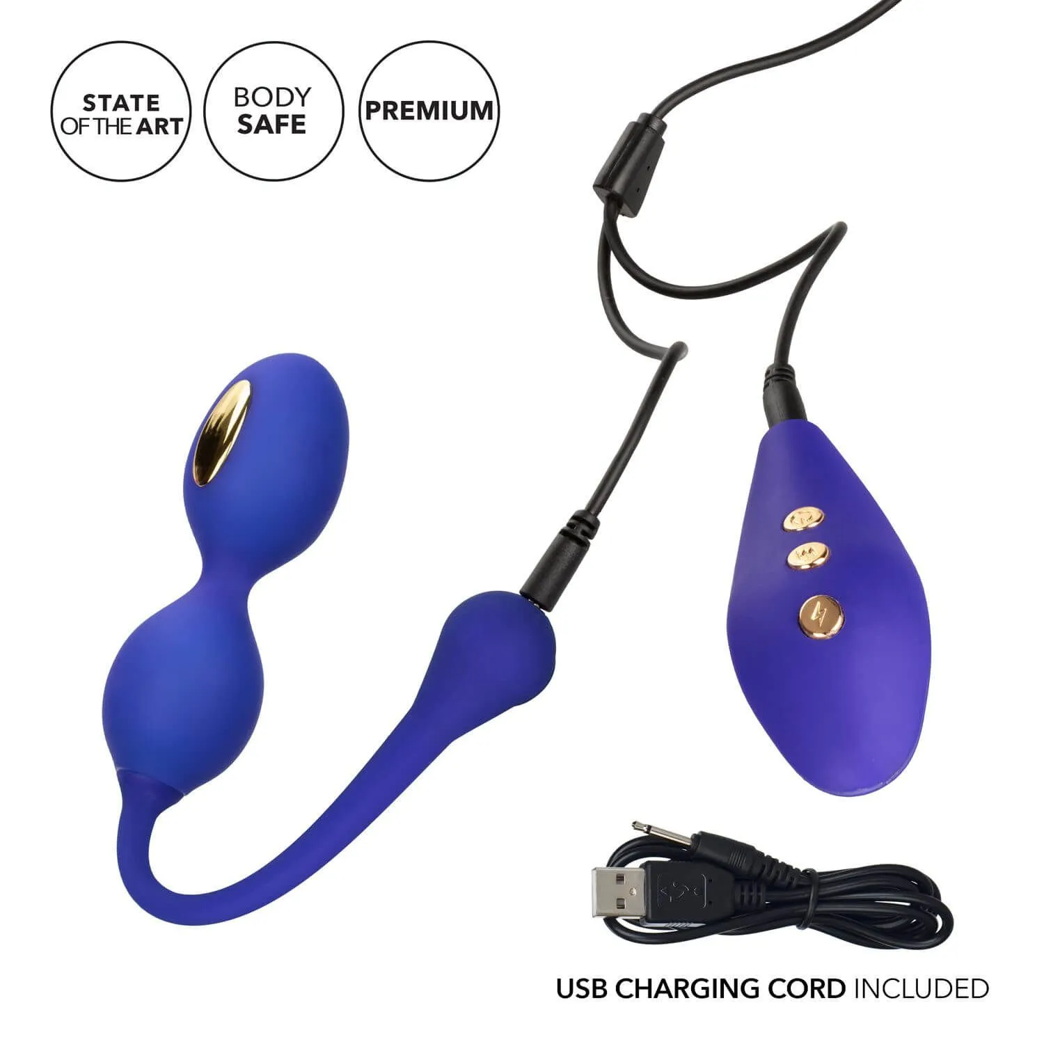 тренажер кегеля california exotic novelties impulse dual kegel, фиолетовый в Симферополе