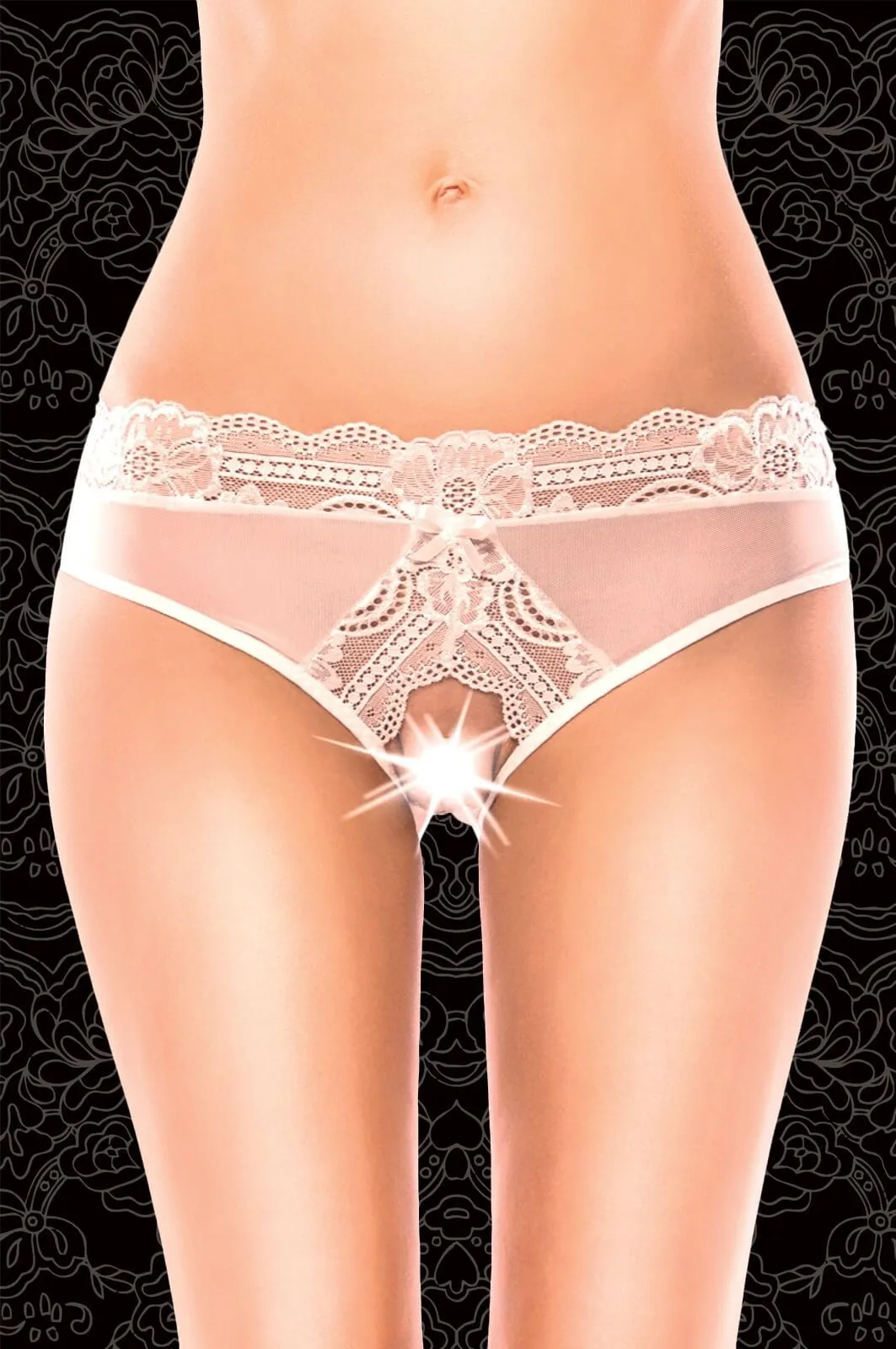 Эротическое стринги с доступом flirton 2712-1 белые в Симферополе