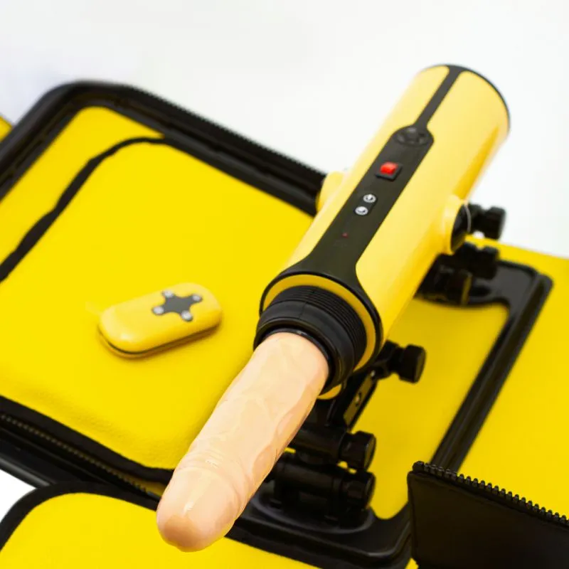 секс-машина в сумке pinkrabbit 310-x5, желтая в Симферополе