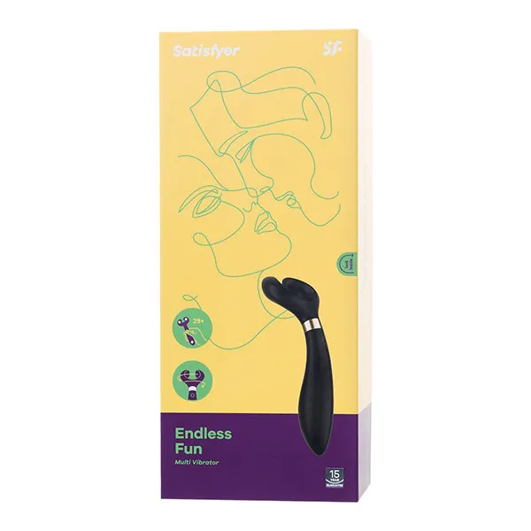 вибромассажер для пары satisfyer endless fun black 001029sa в Симферополе