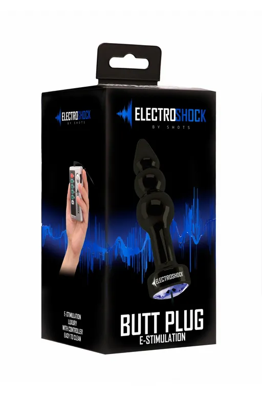 анальная пробка с электростимуляцией ribbed butt plug shots electroshock в Симферополе