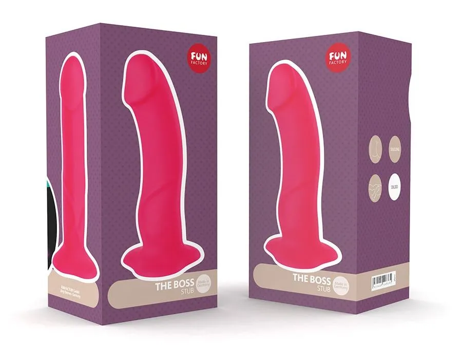 фаллоимитатор fun factory the boss stub, ярко-розовый в Симферополе