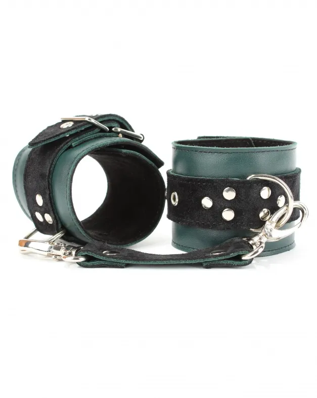 оковы на ноги  lady's arsenal изумруд из кожи и замши 67025ars в Симферополе