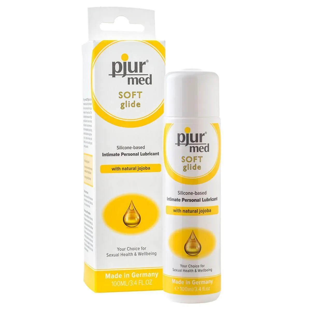 лубрикант pjur med soft glide с жожоба, силиконовая основа, 100 мл в Симферополе