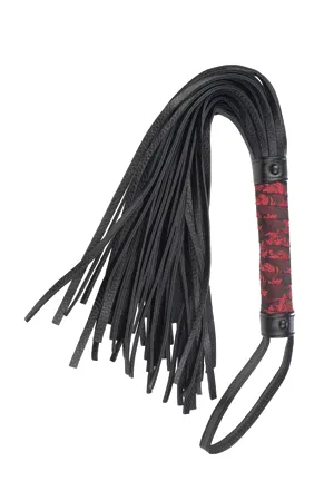 многохвостая гладкая плеть (флогер) scandal flogger в Симферополе