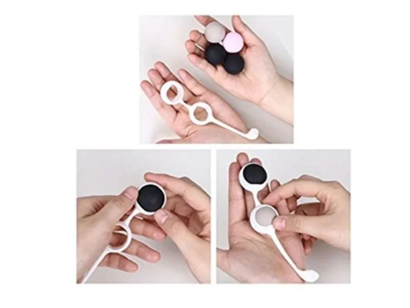 тренажер кегеля pinkrabbit therapeutic dumbbell, 6 шариков в Симферополе