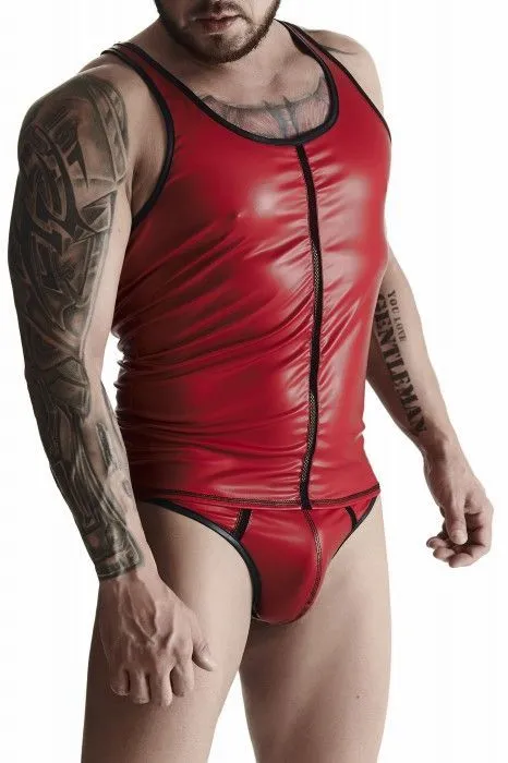 Эротическое мужская футболка без рукавов regnes, красная в Симферополе