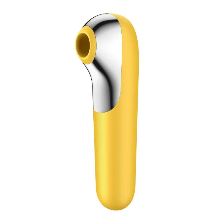 вакуумно-волновой стимулятор dual love желтый в Симферополе