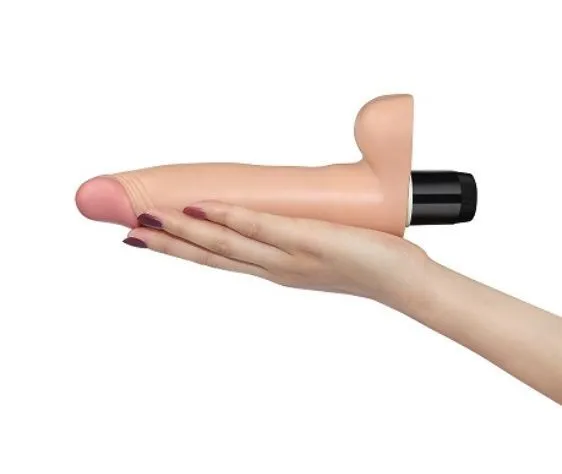 вибратор lovetoy real feel flexi гладкий, телесный в Симферополе