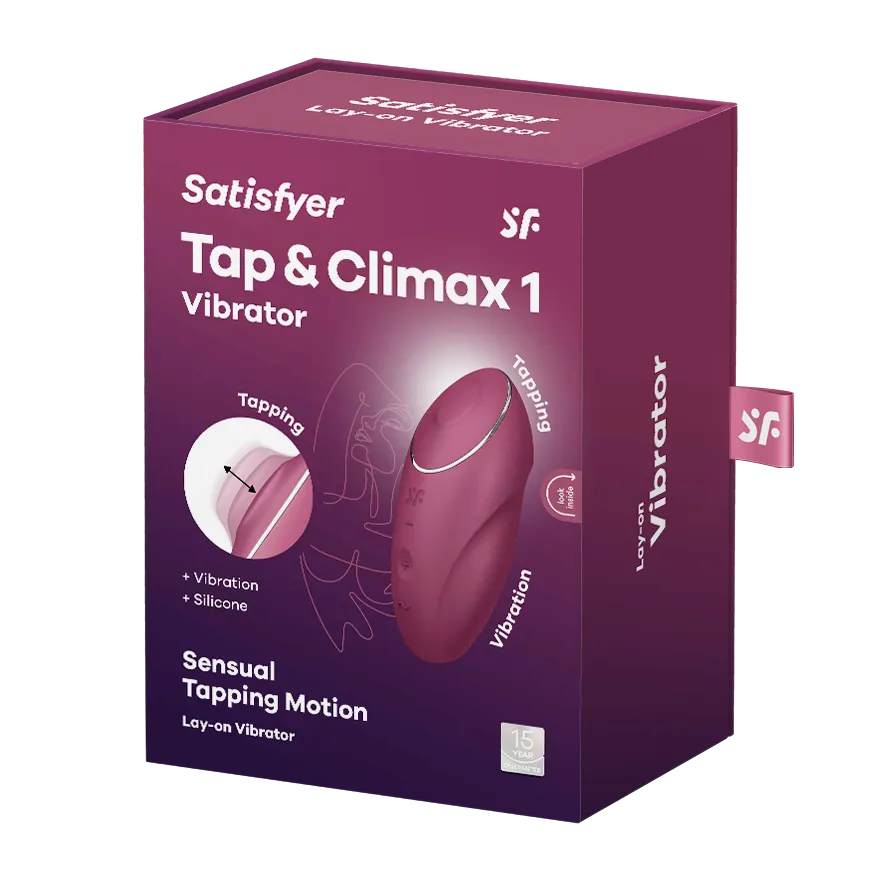 пульсирующий массажер satisfyer tap&climax 1 red 046006sa в Симферополе