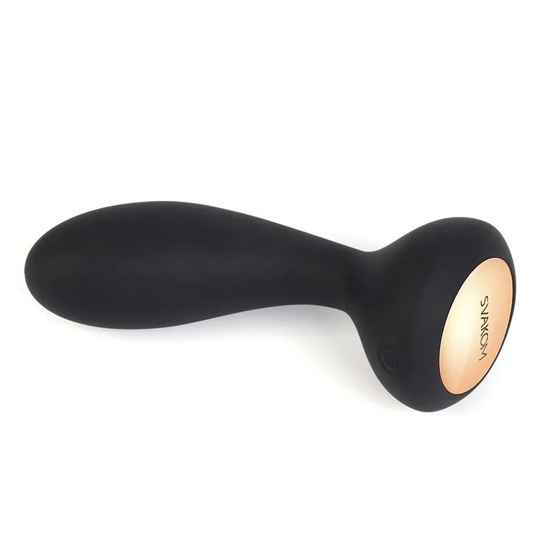 анальная пробка с вибрацией svakom judy, чёрная в Симферополе