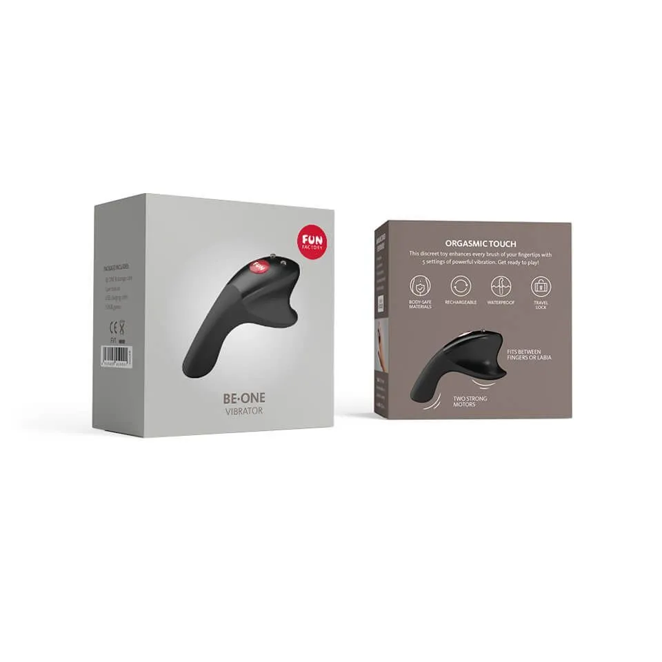 минивибратор на палец be-one черный в Симферополе