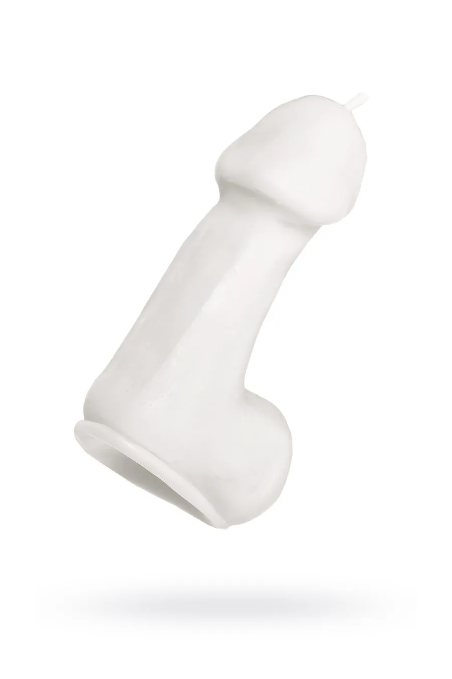 свеча pecado bdsm «пенис средний», белая, 47 гр. в Симферополе