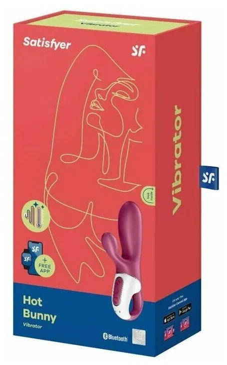 вибромасажер satisfyer hot bunny pink, розовый в Симферополе