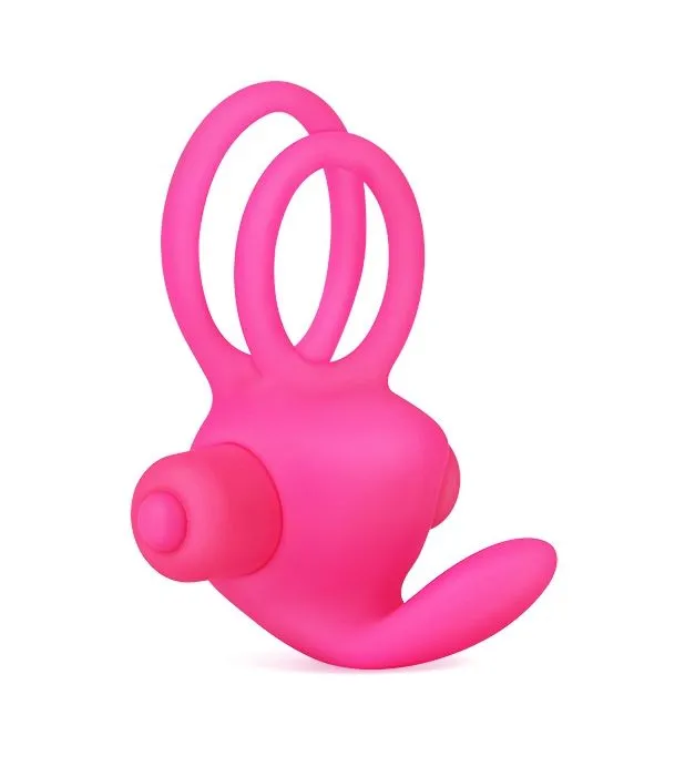 виброкольцо lovetoy power clit duo, розовое в Симферополе