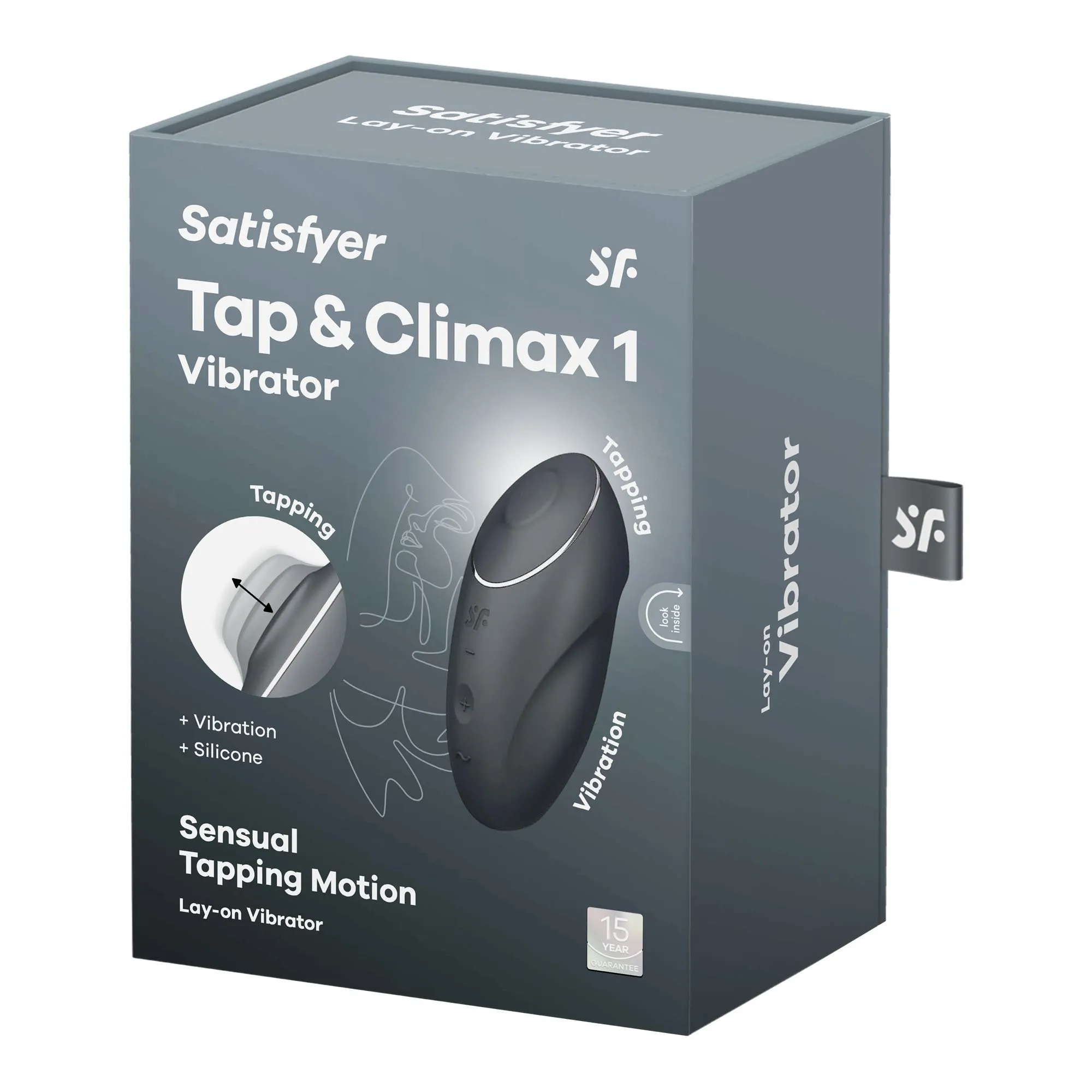 пульсирующий массажер satisfyer tap&climax 1 black 046013sa в Симферополе