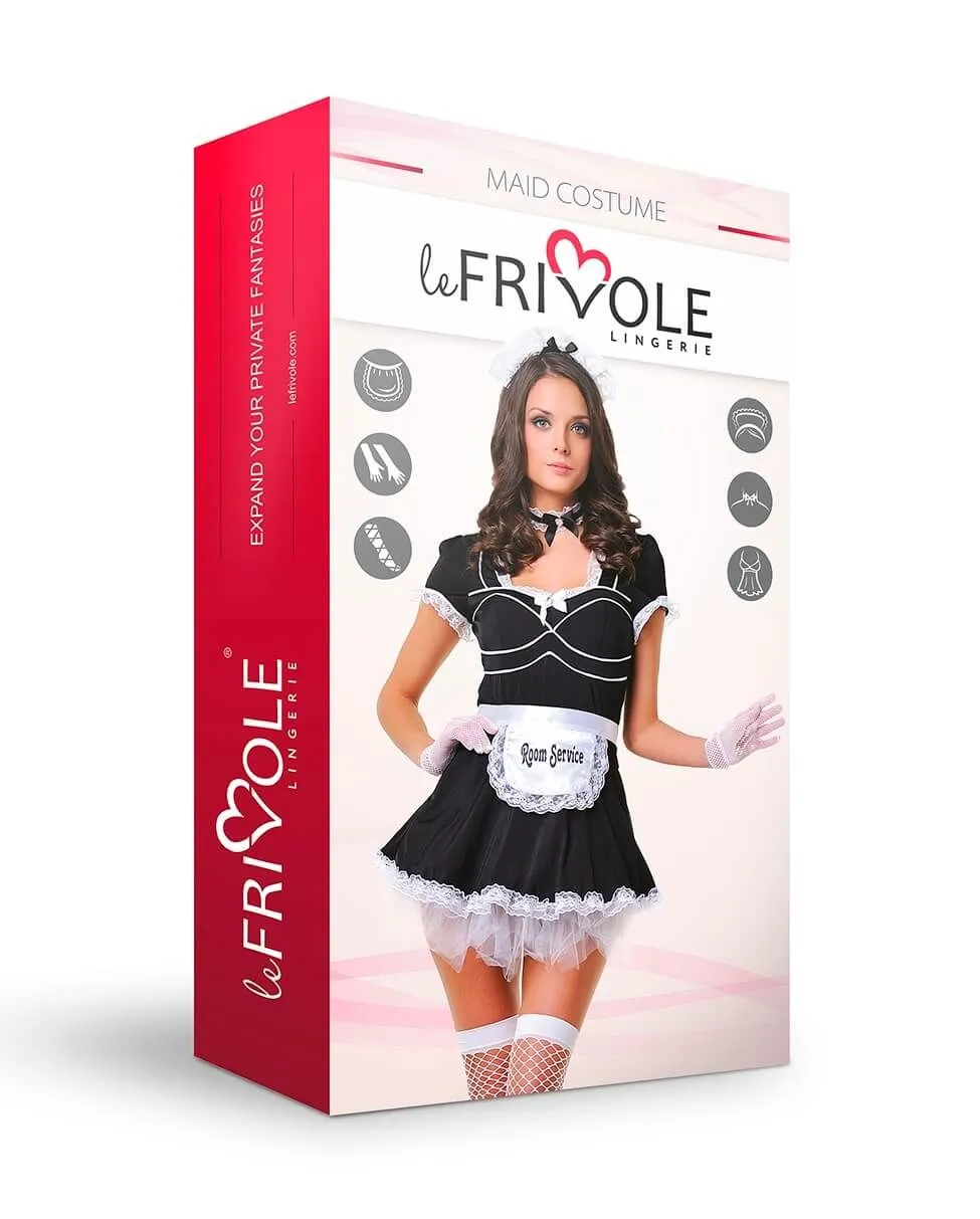 Эротическое костюм le frivole 02544 служанка, 44-46 в Симферополе