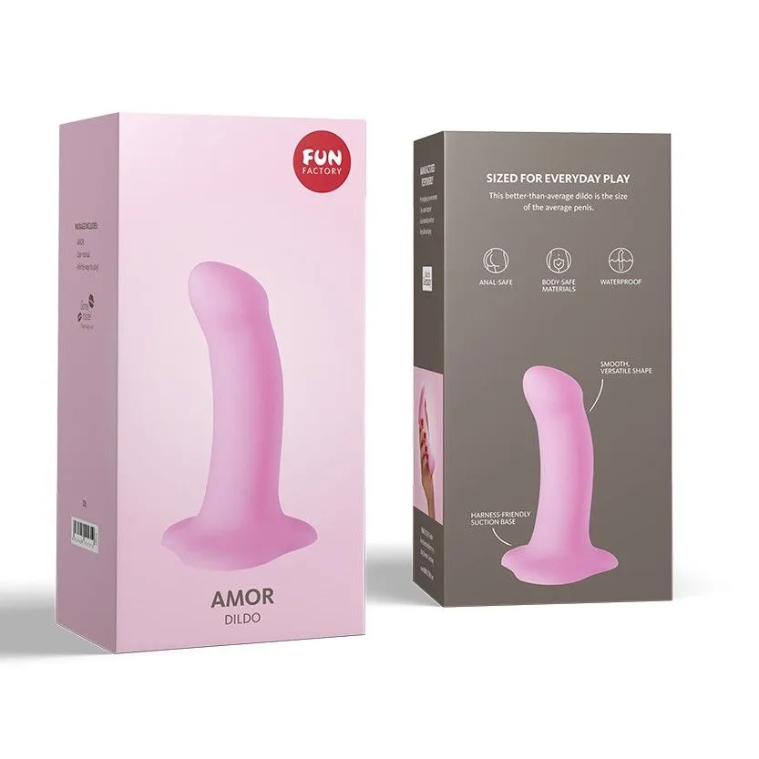 фаллоимитатор fun factory amor, розовый в Симферополе