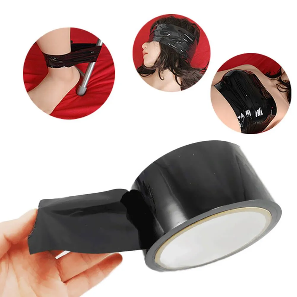 лента для фиксации lovetoy my first, черная, 15 м в Симферополе