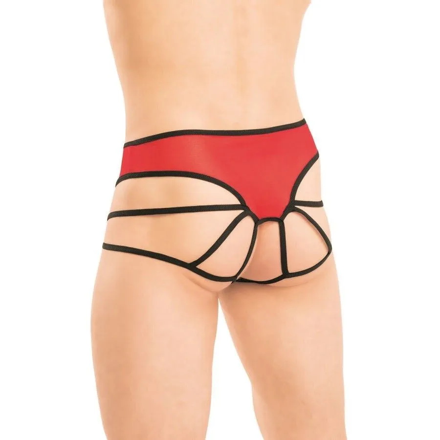 Эротическое трусы мужские flirton, красные в Симферополе
