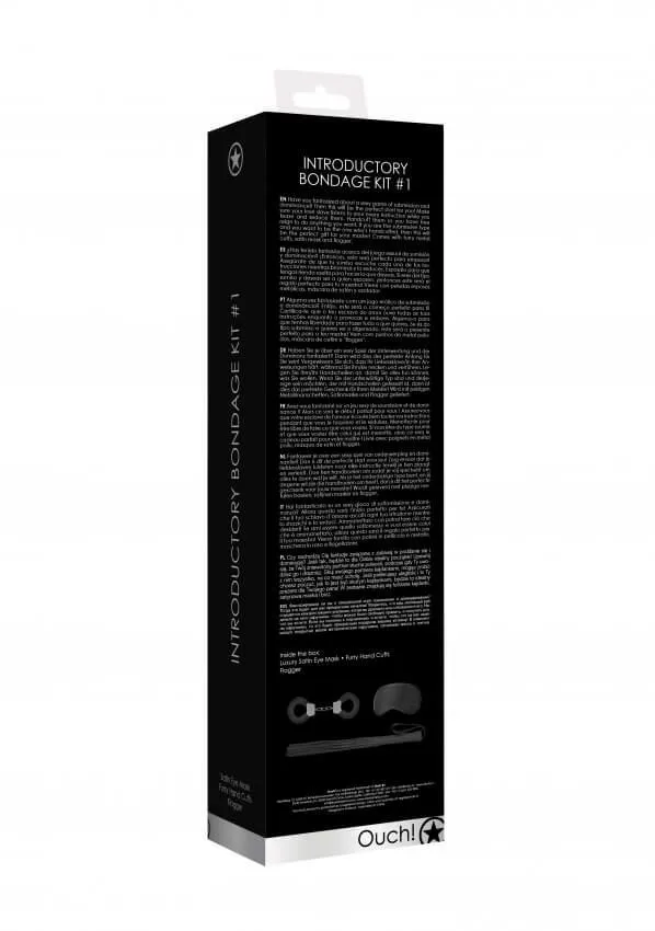 набор для связывания introductory bondage kit #1shots media, черный в Симферополе