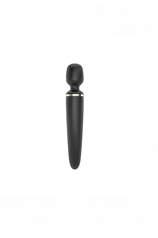 универсальный вибромассажер satisfyer wand-er woman (black/gold) в Симферополе