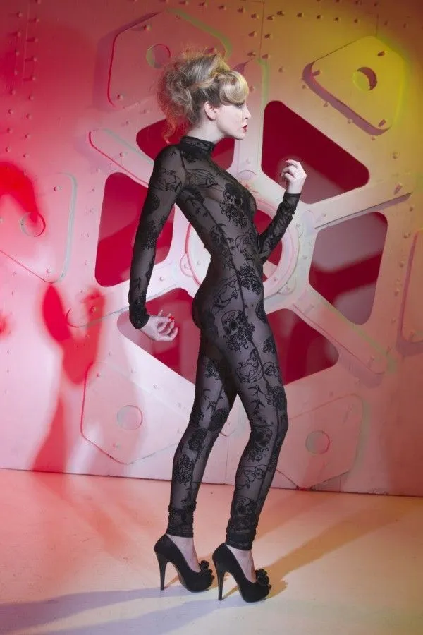 Эротическое комбинезон catanzaro beverly tattoo черный, s в Симферополе