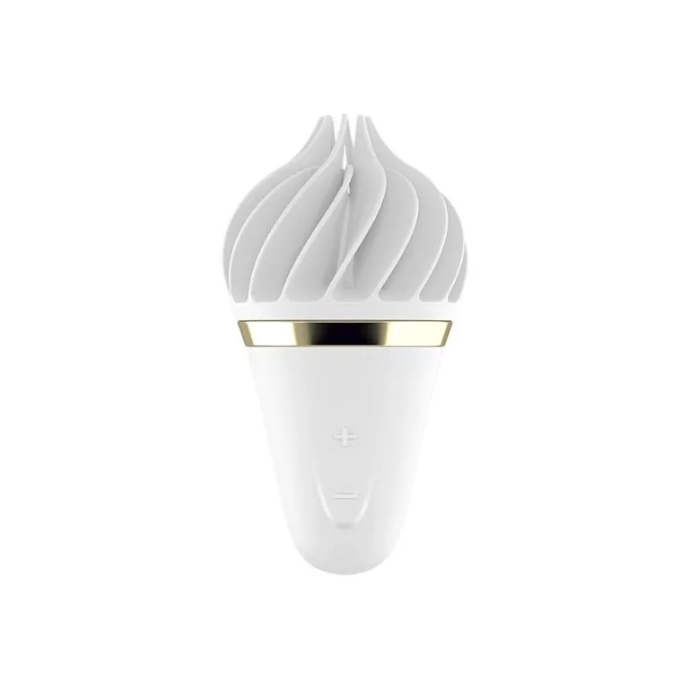 мини стимулятор sweet treat - белый с золотым в Симферополе