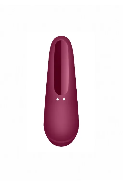 вакуумно-волновой стимулятор satisfyer curvy 1+ с возможностью управления через приложение - красный в Симферополе