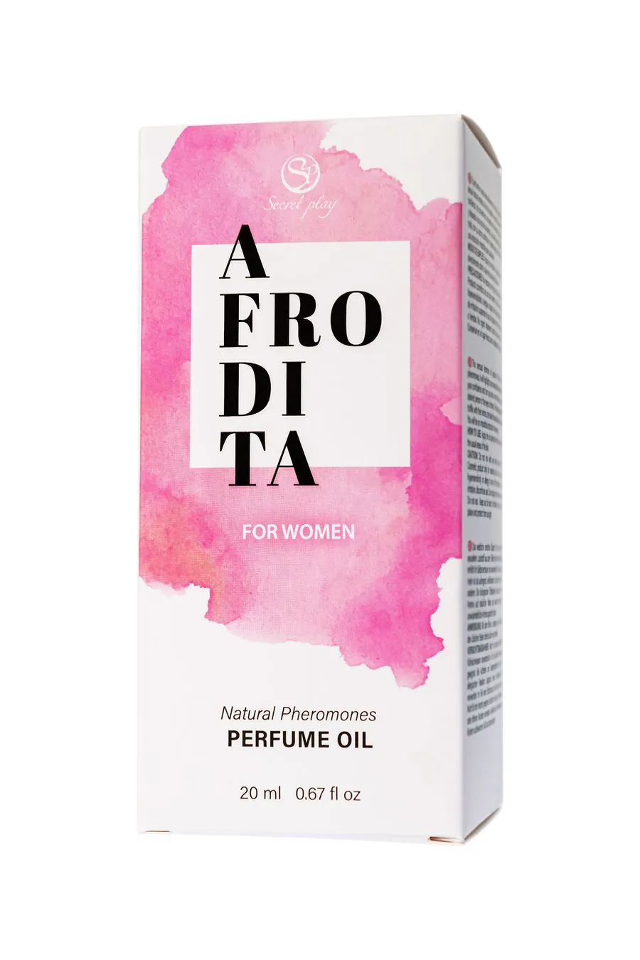 парфюмированное масло secret play afrodita для женщин, с феромонами, 20 мл в Симферополе