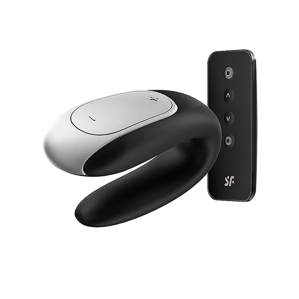 вибростимулятор для пар satisfyer double fun, черный в Симферополе