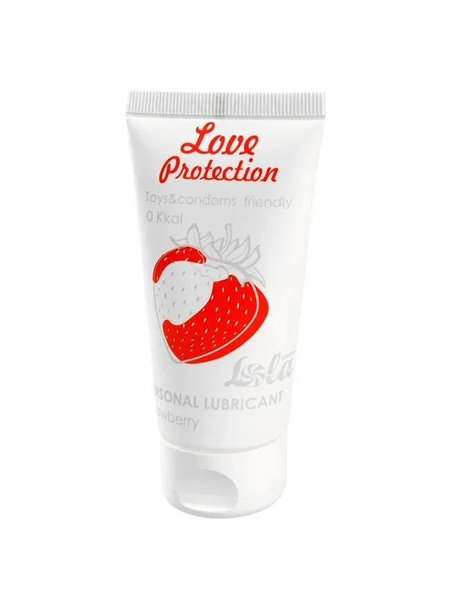 лубрикант на водной основе lola games love protection strawberry 50ml 1831-01lola в Симферополе
