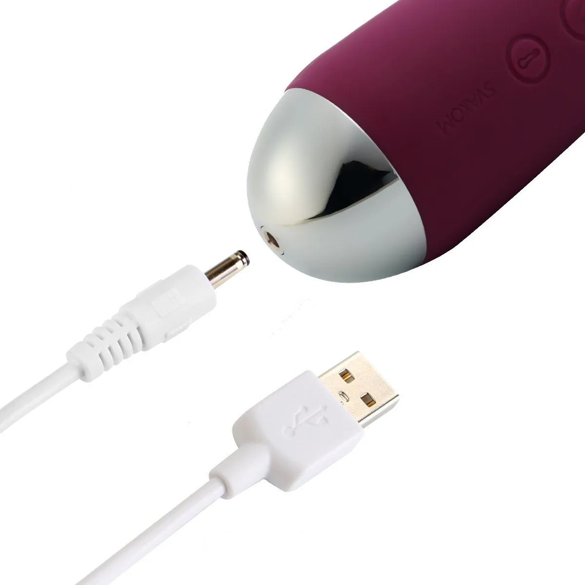 универсальный массажер с насадкой svakom emma, фиолетовый в Симферополе